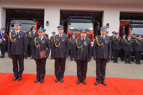 Chełm. Awanse i honory - uroczysta zbiórka chełmskich strażaków [ZDJĘCIA]