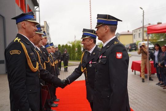 Chełm. Awanse i honory - uroczysta zbiórka chełmskich strażaków [ZDJĘCIA]