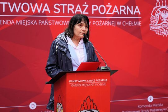 Chełm. Awanse i honory - uroczysta zbiórka chełmskich strażaków [ZDJĘCIA]