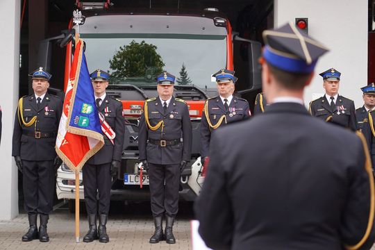Chełm. Awanse i honory - uroczysta zbiórka chełmskich strażaków [ZDJĘCIA]