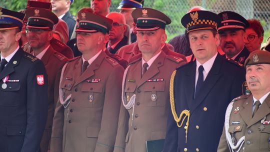 Chełm. Awanse i honory - uroczysta zbiórka chełmskich strażaków [ZDJĘCIA]