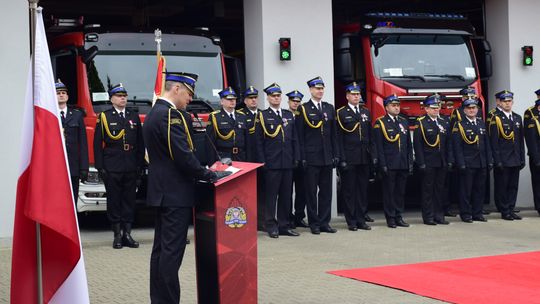 Chełm. Awanse i honory - uroczysta zbiórka chełmskich strażaków [ZDJĘCIA]