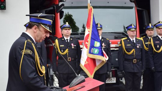 Chełm. Awanse i honory - uroczysta zbiórka chełmskich strażaków [ZDJĘCIA]