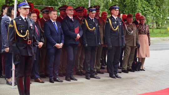 Chełm. Awanse i honory - uroczysta zbiórka chełmskich strażaków [ZDJĘCIA]