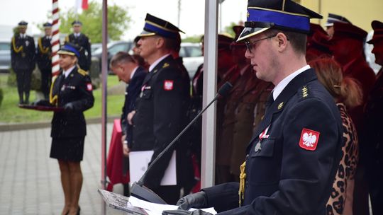 Chełm. Awanse i honory - uroczysta zbiórka chełmskich strażaków [ZDJĘCIA]