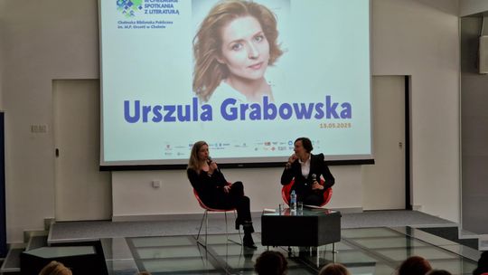 Urszula Grabowska w Chełmskiej Bibliotece Publicznej [GALERIA ZDJĘĆ]
