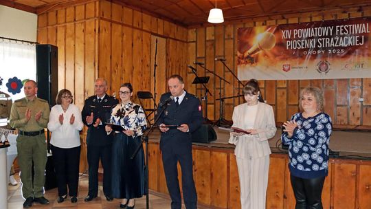 XIV Powiatowy Festiwal Piosenki Strażackiej w Okopach [GALERIA ZDJĘĆ]