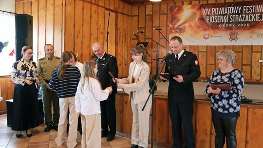 XIV Powiatowy Festiwal Piosenki Strażackiej w Okopach [GALERIA ZDJĘĆ]