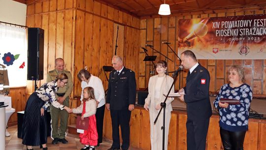 XIV Powiatowy Festiwal Piosenki Strażackiej w Okopach [GALERIA ZDJĘĆ]