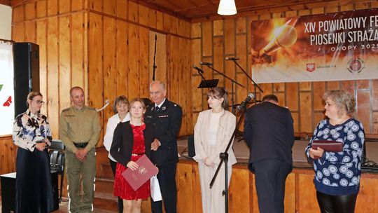 XIV Powiatowy Festiwal Piosenki Strażackiej w Okopach [GALERIA ZDJĘĆ]