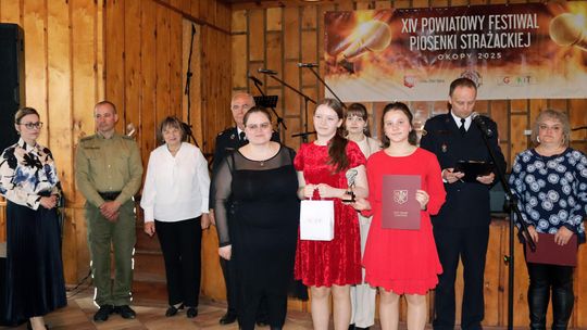 XIV Powiatowy Festiwal Piosenki Strażackiej w Okopach [GALERIA ZDJĘĆ]