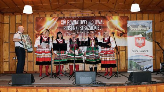 XIV Powiatowy Festiwal Piosenki Strażackiej w Okopach [GALERIA ZDJĘĆ]