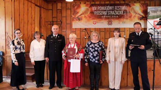 XIV Powiatowy Festiwal Piosenki Strażackiej w Okopach [GALERIA ZDJĘĆ]