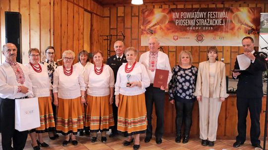 XIV Powiatowy Festiwal Piosenki Strażackiej w Okopach [GALERIA ZDJĘĆ]