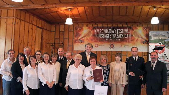 XIV Powiatowy Festiwal Piosenki Strażackiej w Okopach [GALERIA ZDJĘĆ]