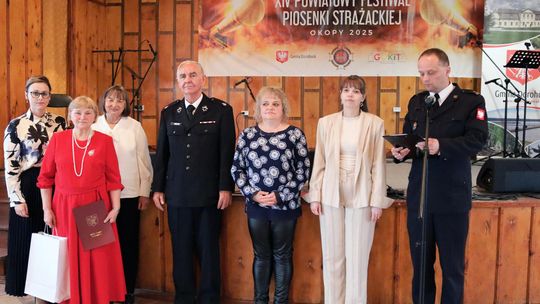 XIV Powiatowy Festiwal Piosenki Strażackiej w Okopach [GALERIA ZDJĘĆ]