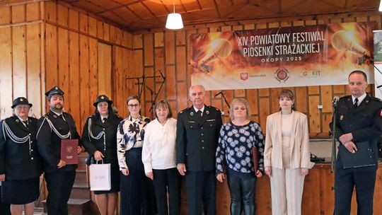 XIV Powiatowy Festiwal Piosenki Strażackiej w Okopach [GALERIA ZDJĘĆ]