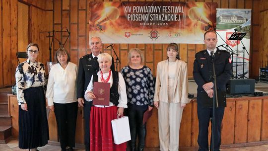 XIV Powiatowy Festiwal Piosenki Strażackiej w Okopach [GALERIA ZDJĘĆ]