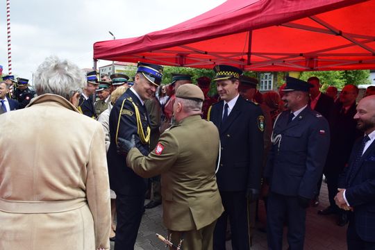 Chełm. Awanse i honory - uroczysta zbiórka chełmskich strażaków [ZDJĘCIA]