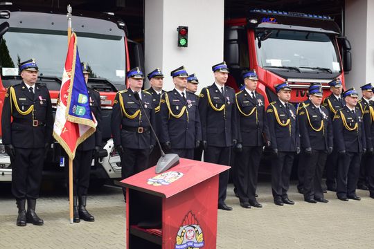 Chełm. Awanse i honory - uroczysta zbiórka chełmskich strażaków [ZDJĘCIA]