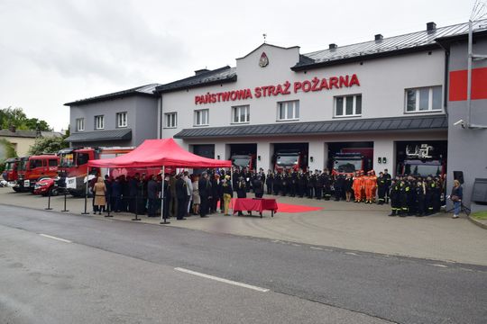 Chełm. Awanse i honory - uroczysta zbiórka chełmskich strażaków [ZDJĘCIA]