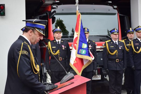 Chełm. Awanse i honory - uroczysta zbiórka chełmskich strażaków [ZDJĘCIA]