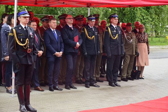 Chełm. Awanse i honory - uroczysta zbiórka chełmskich strażaków [ZDJĘCIA]