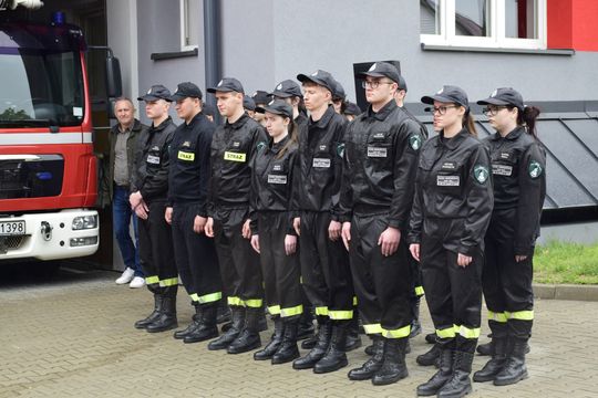 Chełm. Awanse i honory - uroczysta zbiórka chełmskich strażaków [ZDJĘCIA]