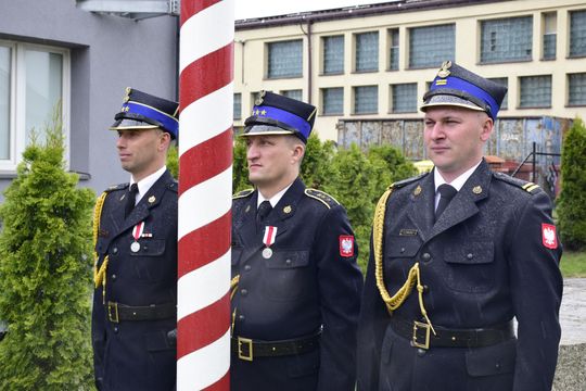 Chełm. Awanse i honory - uroczysta zbiórka chełmskich strażaków [ZDJĘCIA]