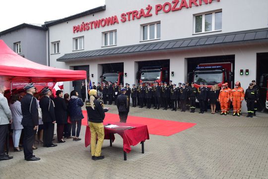 Chełm. Awanse i honory - uroczysta zbiórka chełmskich strażaków [ZDJĘCIA]