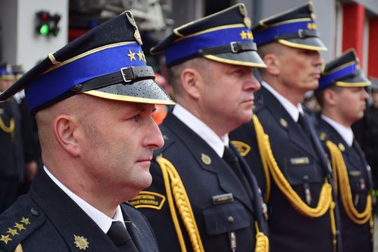 Chełm. Awanse i honory - uroczysta zbiórka chełmskich strażaków [ZDJĘCIA]