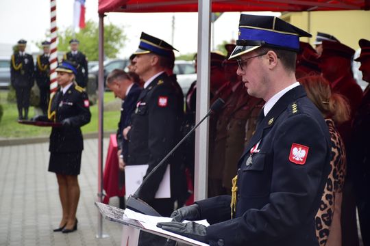 Chełm. Awanse i honory - uroczysta zbiórka chełmskich strażaków [ZDJĘCIA]