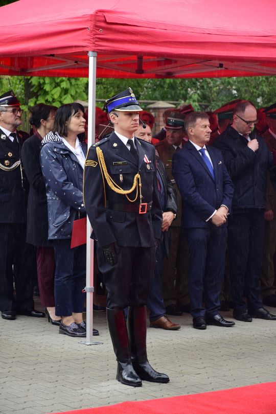 Chełm. Awanse i honory - uroczysta zbiórka chełmskich strażaków [ZDJĘCIA]