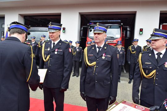 Chełm. Awanse i honory - uroczysta zbiórka chełmskich strażaków [ZDJĘCIA]