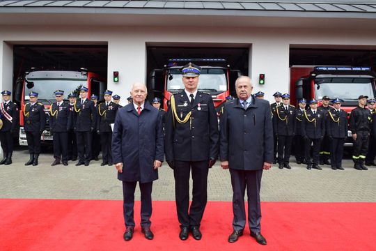 Chełm. Awanse i honory - uroczysta zbiórka chełmskich strażaków [ZDJĘCIA]