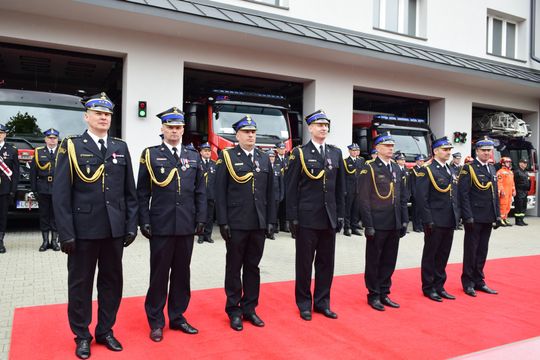 Chełm. Awanse i honory - uroczysta zbiórka chełmskich strażaków [ZDJĘCIA]