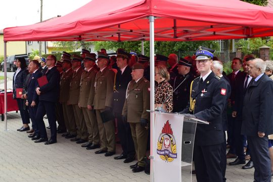 Chełm. Awanse i honory - uroczysta zbiórka chełmskich strażaków [ZDJĘCIA]