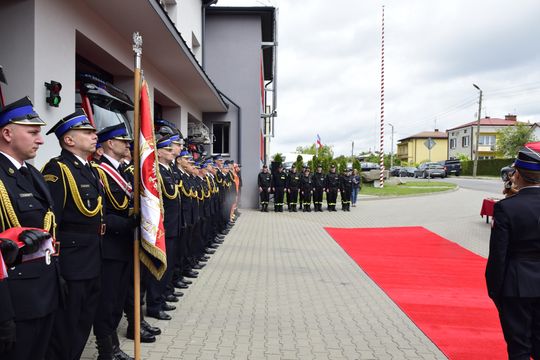 Chełm. Awanse i honory - uroczysta zbiórka chełmskich strażaków [ZDJĘCIA]