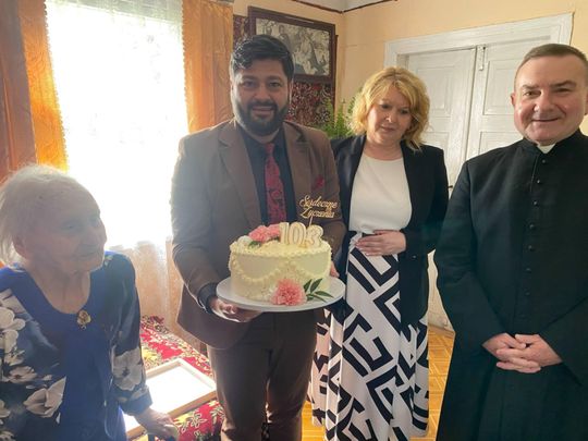 Gm. Wola Uhruska. 103 lata życia, mądrości i uśmiechu – wyjątkowy jubileusz Pani Janiny [GALERIA ZDJĘĆ]