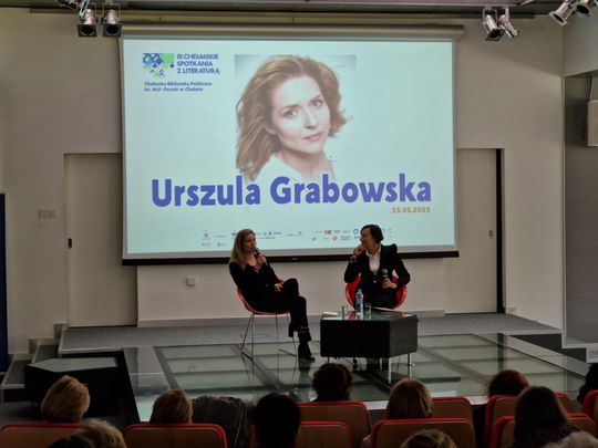 Urszula Grabowska w Chełmskiej Bibliotece Publicznej [GALERIA ZDJĘĆ]
