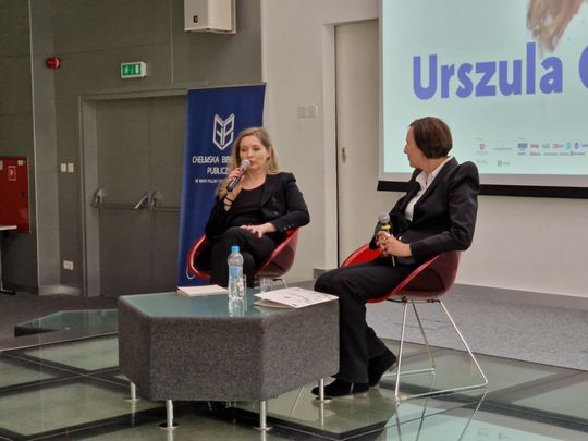 Urszula Grabowska w Chełmskiej Bibliotece Publicznej [GALERIA ZDJĘĆ]