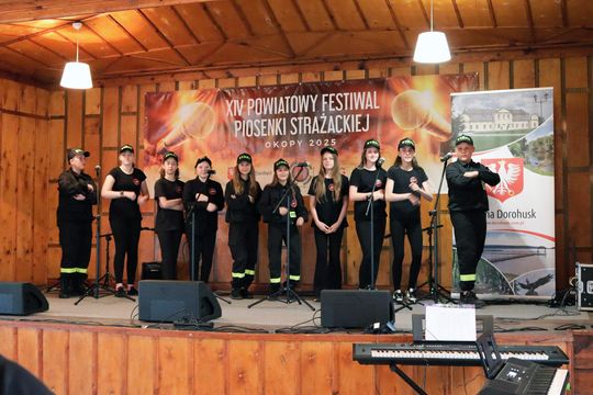 XIV Powiatowy Festiwal Piosenki Strażackiej w Okopach [GALERIA ZDJĘĆ]