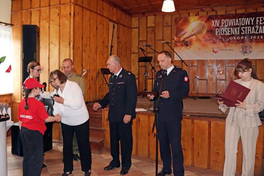 XIV Powiatowy Festiwal Piosenki Strażackiej w Okopach [GALERIA ZDJĘĆ]