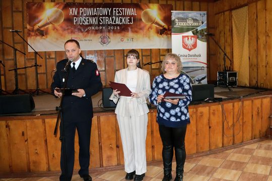 XIV Powiatowy Festiwal Piosenki Strażackiej w Okopach [GALERIA ZDJĘĆ]