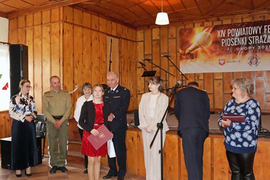 XIV Powiatowy Festiwal Piosenki Strażackiej w Okopach [GALERIA ZDJĘĆ]