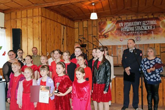 XIV Powiatowy Festiwal Piosenki Strażackiej w Okopach [GALERIA ZDJĘĆ]
