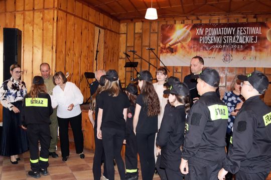 XIV Powiatowy Festiwal Piosenki Strażackiej w Okopach [GALERIA ZDJĘĆ]