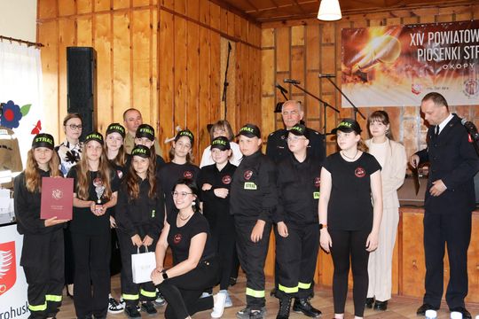 XIV Powiatowy Festiwal Piosenki Strażackiej w Okopach [GALERIA ZDJĘĆ]