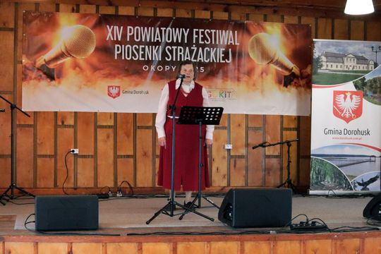 XIV Powiatowy Festiwal Piosenki Strażackiej w Okopach [GALERIA ZDJĘĆ]