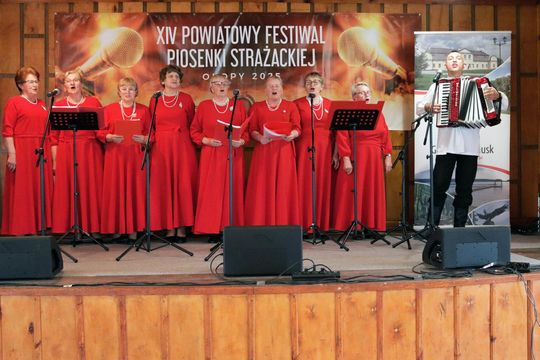 XIV Powiatowy Festiwal Piosenki Strażackiej w Okopach [GALERIA ZDJĘĆ]